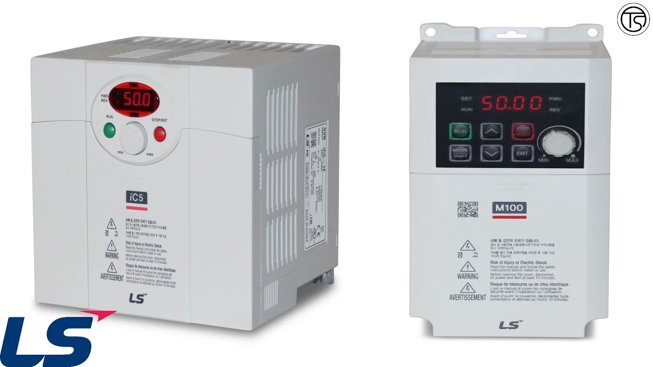 فتح السرعه مع انفرتر ال اس و زيادة السرعة LSM100 + LS iC5