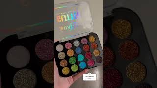 Shryoan glitter pallete #review #shryoan #glittereyeshadow #shorts #shortsreview
