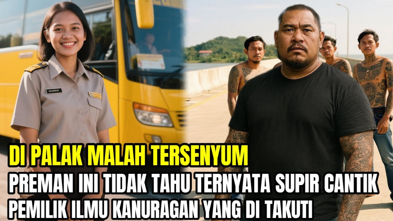 HEBOH🔴 Senyum Sopir Bus yang Ditakuti Preman – Legenda Anggun di Terminal Palembang