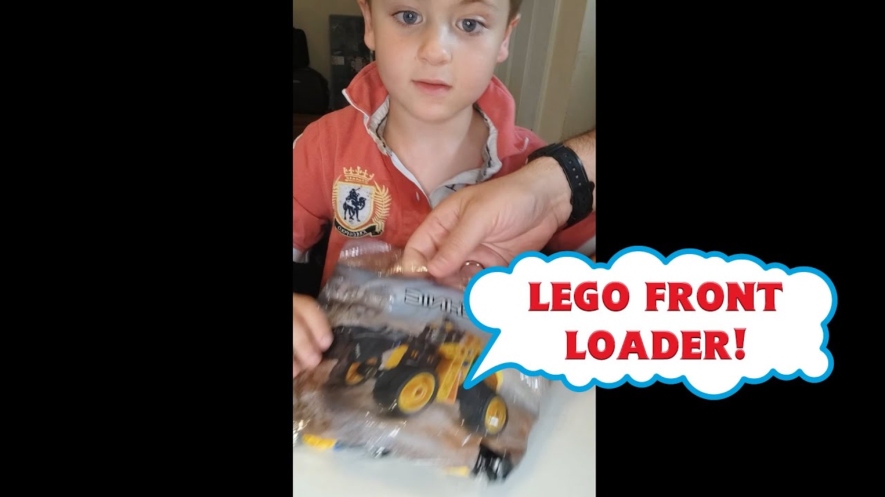 Sam Builds Lego! Technic Front Loader 30433 