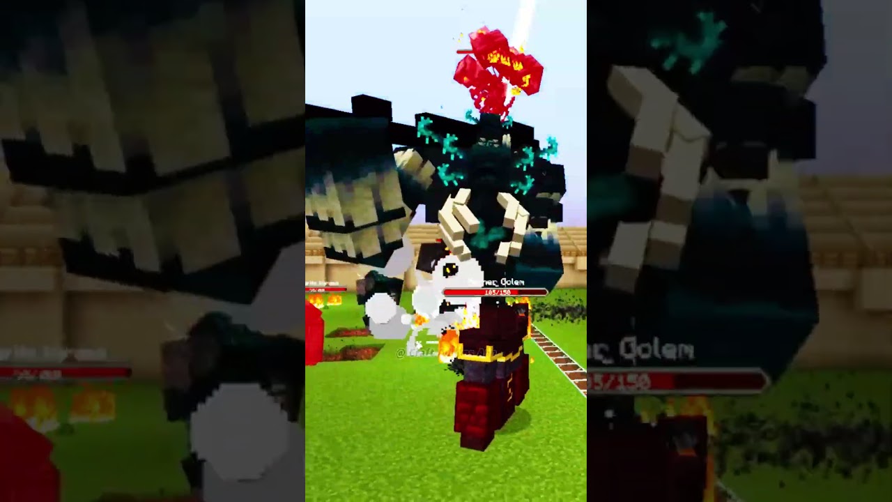 Wither Boss & Skeleton Army vs Wardens! ⚔💀