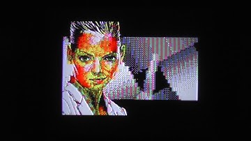 Real ZX Toastrack 128k + RF to CRT TV + DivMMC: "Traumwerk" Demo (2004)