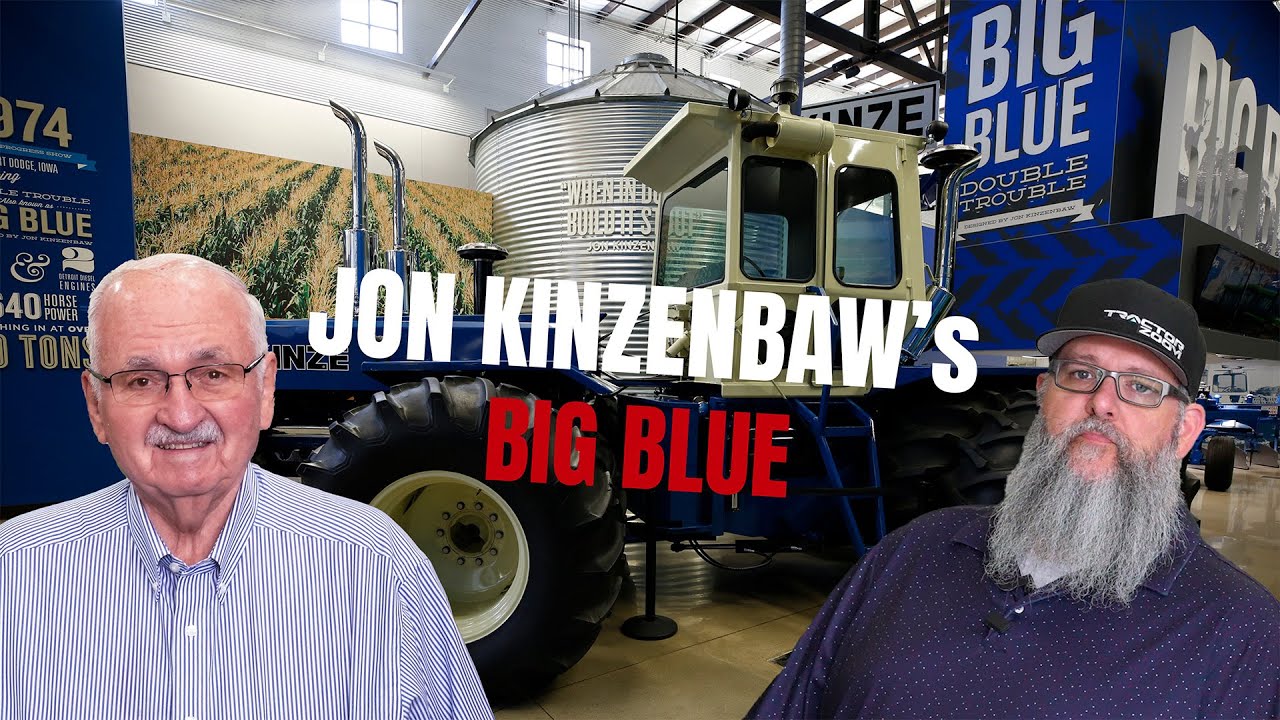 История создания большого синего трактора Джона Кинзенбоу