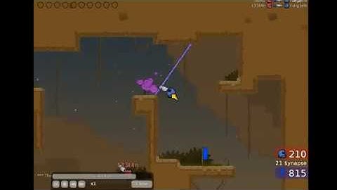 teeworlds | ictf | ctf_aurorach | 2v2 | CHA$ER$ vs Motherland