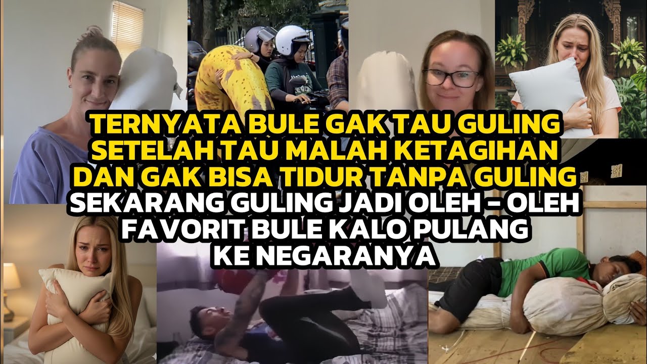 Rahasia Tidur nyenyak Orang Indonesia yang Bikin Bule Ketagihan dan Jatuh Cinta‼️