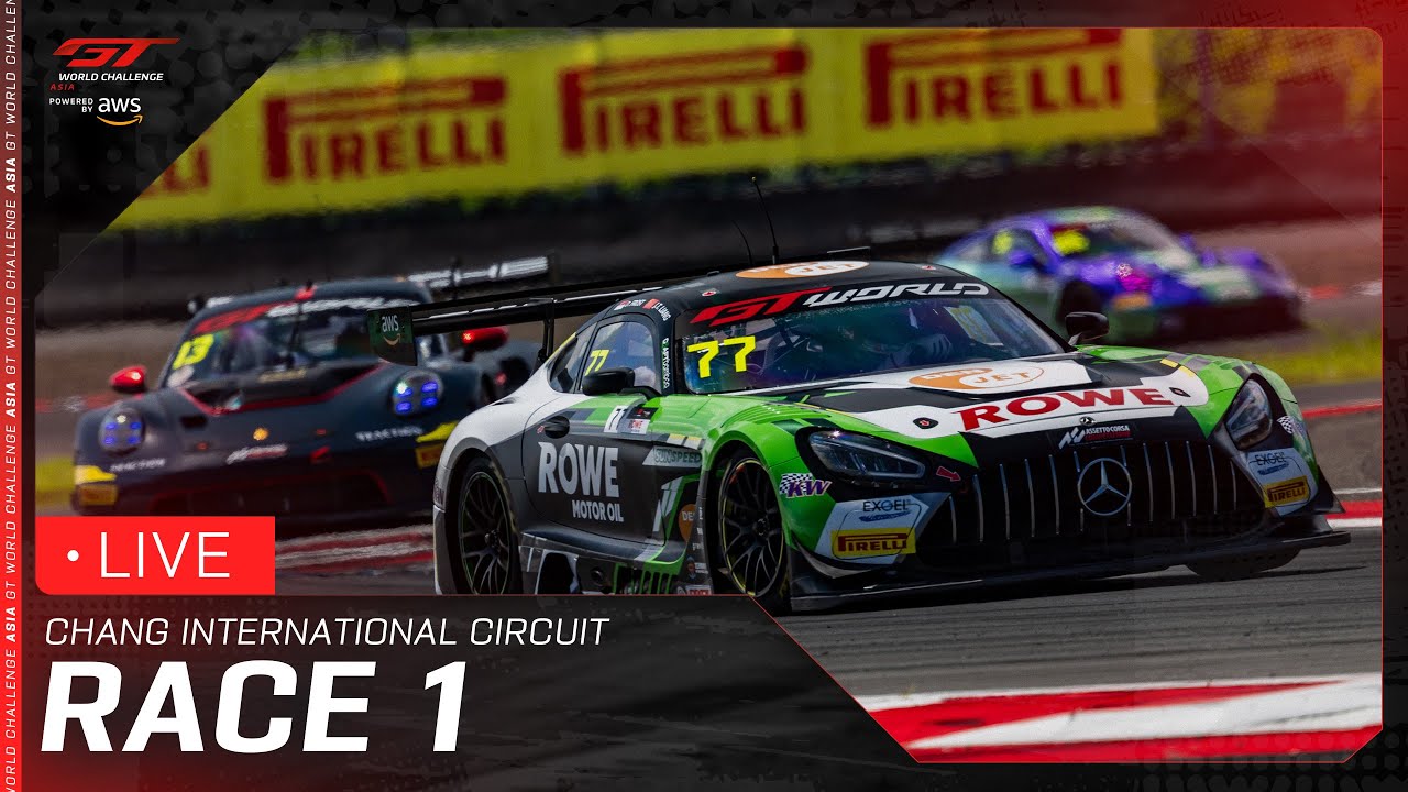 LIVE | Race 1 | Chang | GT World Challenge Asia 2025