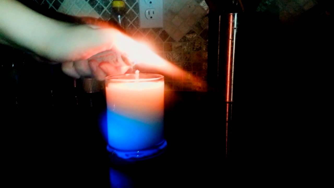Premium Handcrafted Color Changing Soy Candle - YouTube