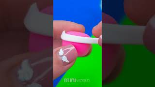 Miniature Hello Kitty Pot - DIY Miniature for Dollhouse Barbie #Shorts #diyminiature #satisfying