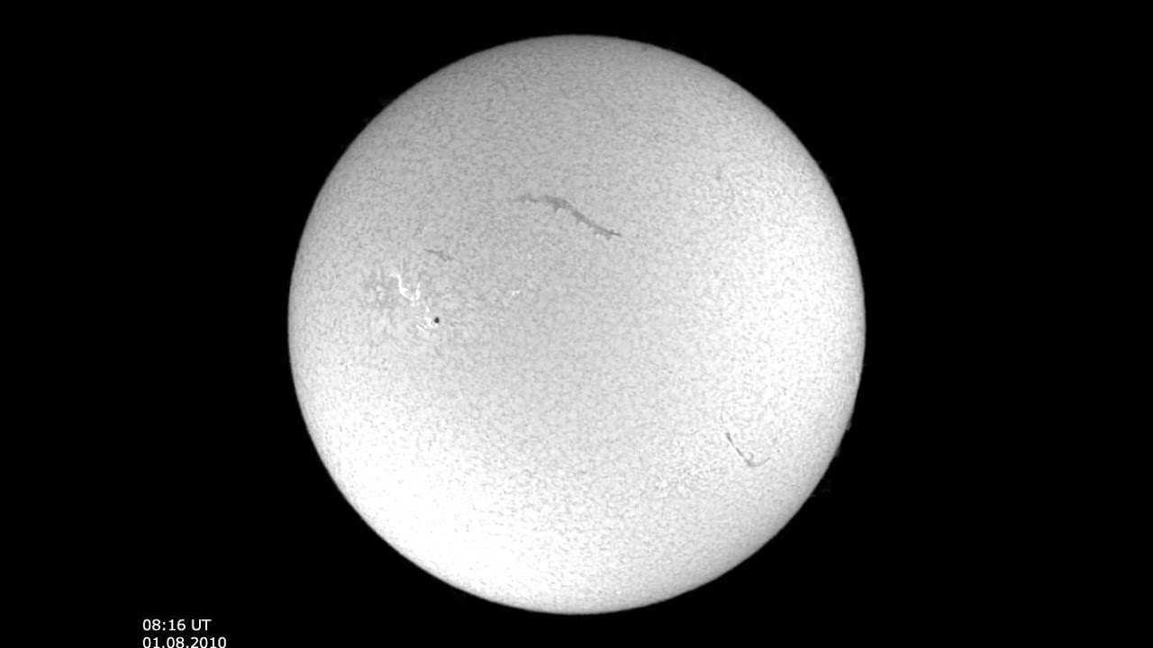 H-Alpha Flare vom 01.08.2010