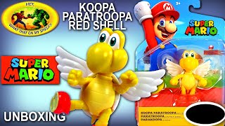 Unboxing Super Mario Koopa Paratroopa Red Shell - November 21St 2023 - Jakks Super Mario 4 Inch