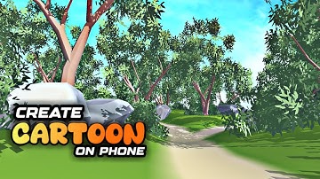 How To Make Stylized forest in Prisma3d/Nomadsculpt