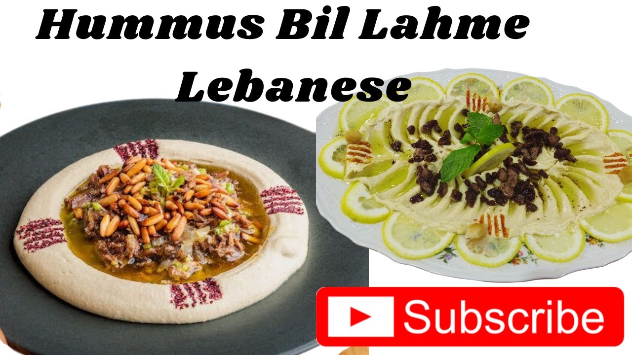 Hummus Bil Lahme / Lebanese / Hummus with Ground Beef / हम्मस बिल लाहमे / लेबनानी / Chef Salim