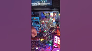 Spinning Jet Jaguar Player View - Godzilla Pinball Machine mod.  Updated lighting effects!