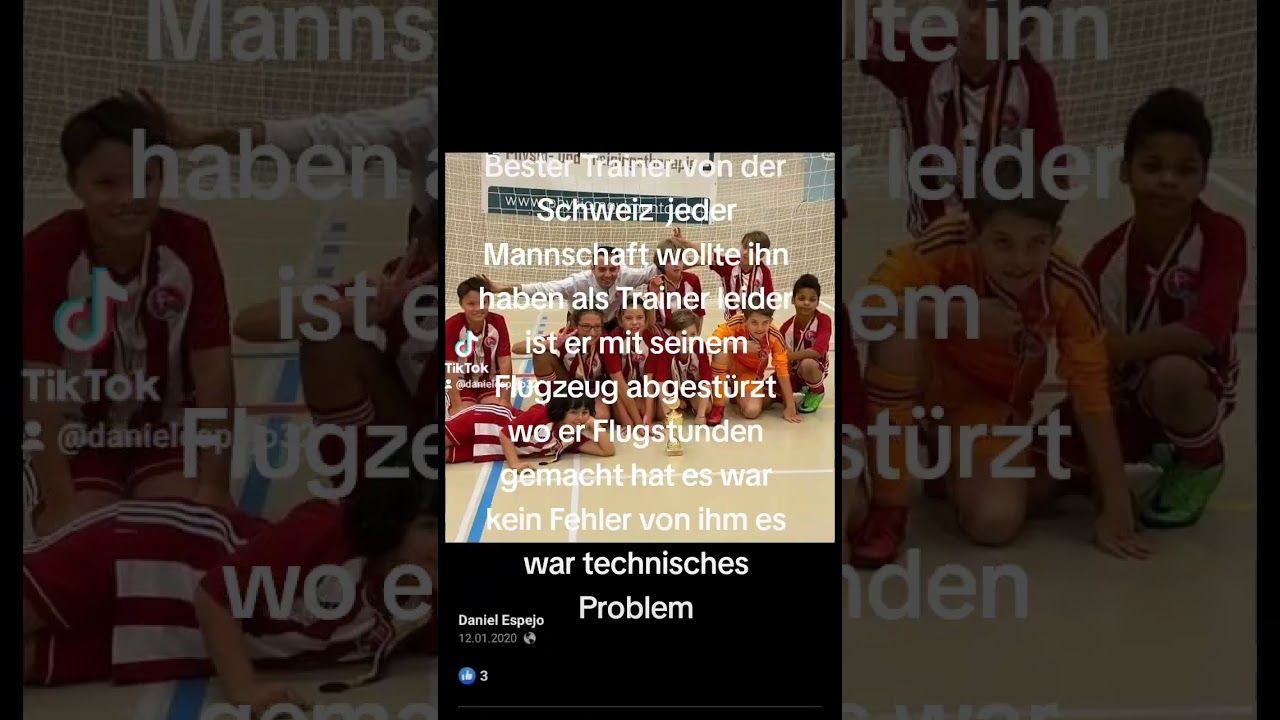 Daniel espejo Flugzeug Absturz