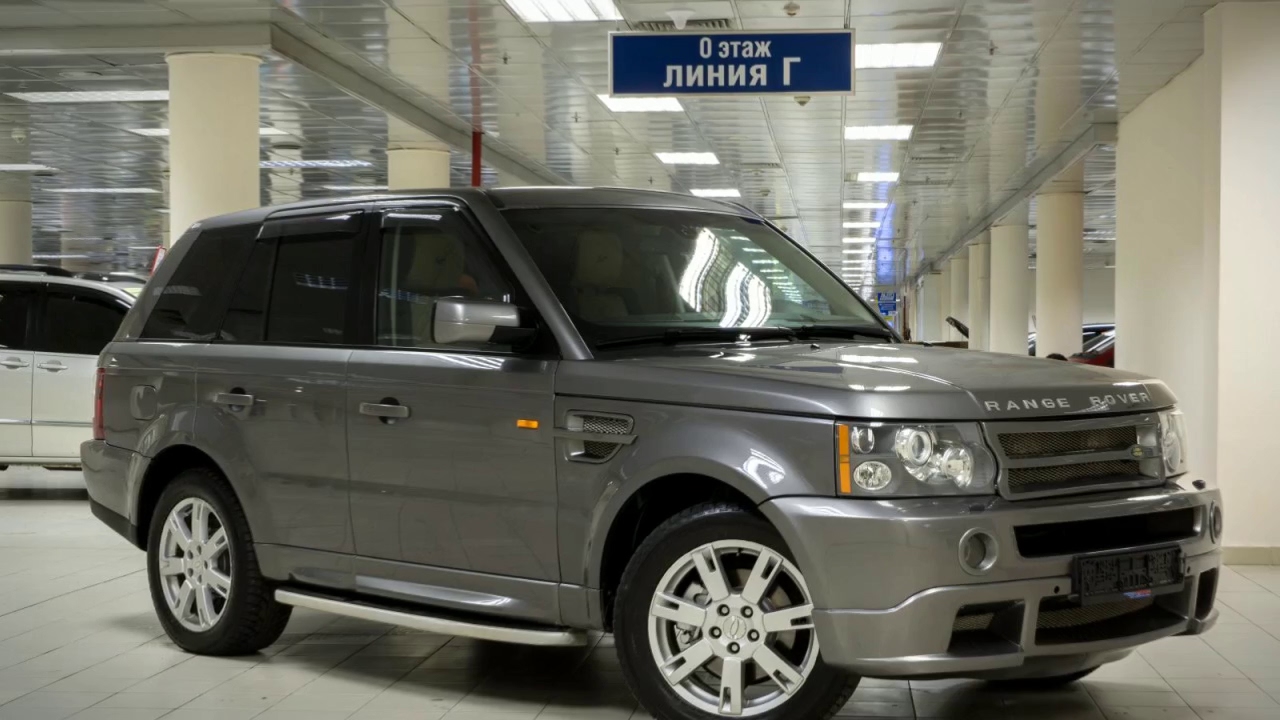 Ровер спорт с пробегом. Range Rover Sport в городе Ярославле.