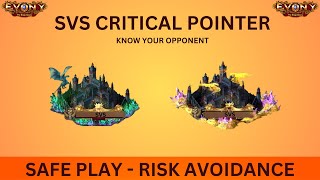 EVONY - SVS - Risk Avoidance - Know Your Opponents