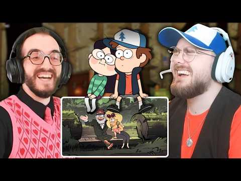 I Show Him GRAVITY FALLS for the FIRST TIME! | S2E16 "Roadside Attraction" | Open Arms Reactions