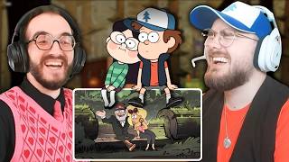 Crushes and Bad advice | Gravity Falls S2E16 "Roadside attraction" REACTION 