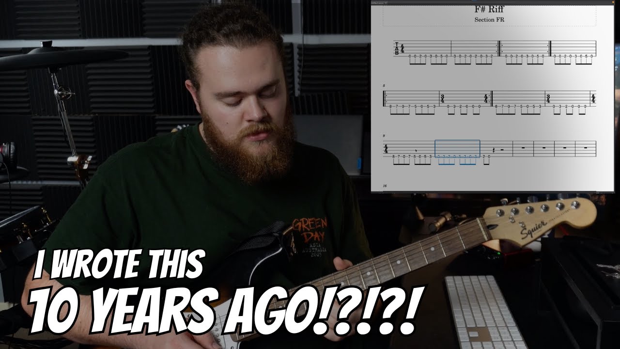 Закончил песню, которую написал 10 лет назад!?!?