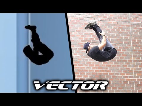 Vector ALL TRICKS In Real Life (Parkour game)