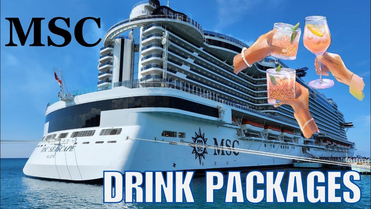 MSC Cruises Drink Packages Easy Package Easy Plus Package Premium msc-cruises-drink-packages-easy-package-easy-plus-package-premium