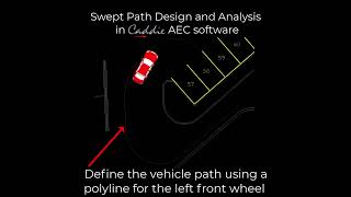 Swept Path Analysis in Caddie AEC Software