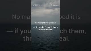 Great Product = Buyers Will Come?