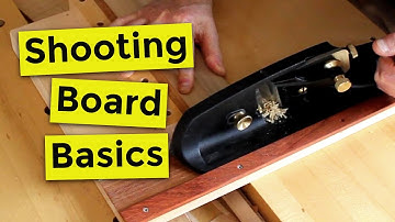 Shooting Board || Must Have Jig for Hand Tool Woodworking!
