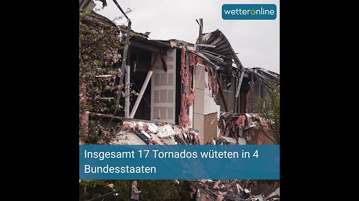Tornados in den USA (29.03.2020)