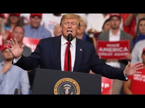 President Trump touts economic growth at campaign rally, raises nearly $25 million
