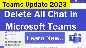 How to Delete Full Chat in Teams | Delete a Full Conversation on Microsoft Teams | #Microsoftteams