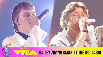 Bailey Zimmerman ft The Kid Laroi Perform "Lost"| 2025 Video Music Awards