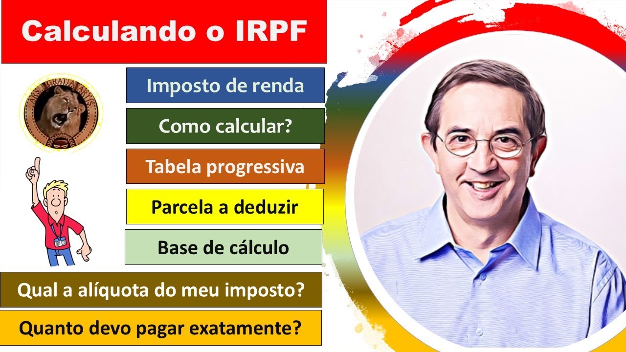 Imposto de Renda: Como Calcular o IRRF na Prática. Entender a Tabela Progressiva. Parcela a deduzir.