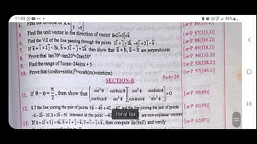 JUNIOR INTER MATHS 1A 2023 BABY BULLET GUESS PAPER-5 MATHS 1A MODEL QUESTION PAPER #inter2023