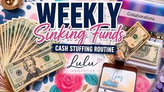 💰 Realistic Weekly Cash Stuffing for Low Income Budgets #money #goals #youtube #vlog #trending 