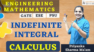 INDEFINITE INTEGRAL I Engineering Mathematics by Priyanka Sharma Mam