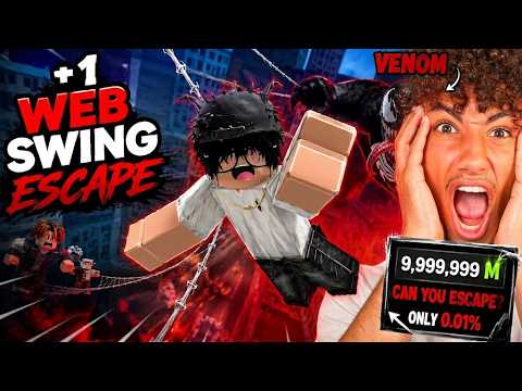 How to Escape FAST in Roblox +1 Web Swing Escape!