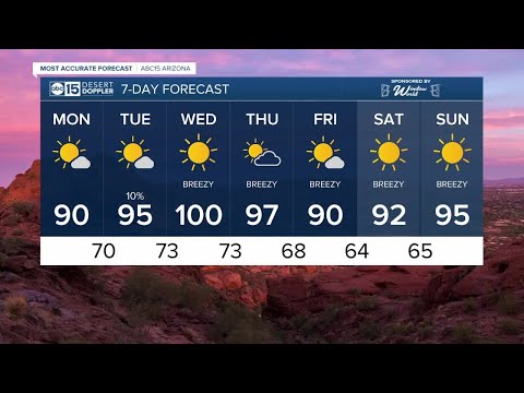 Storm system moving into Arizona