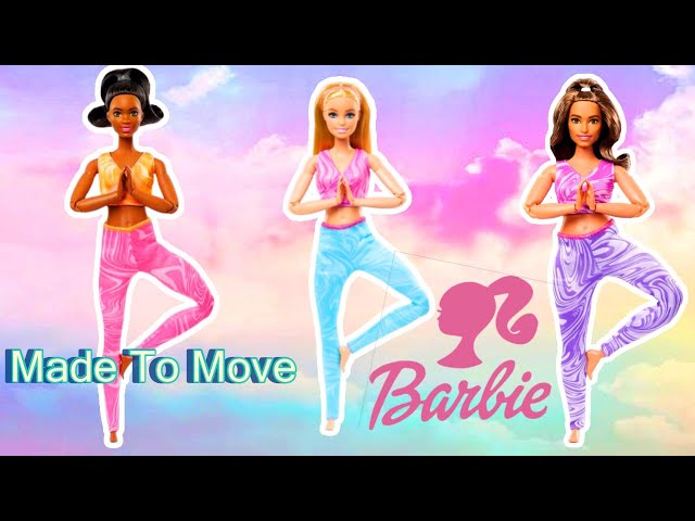 NEW! 2023 Barbie Made To Move Dolls { EACH BARBIE HAS 22 JOINTS