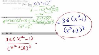 Calculus- Testing for Concavity