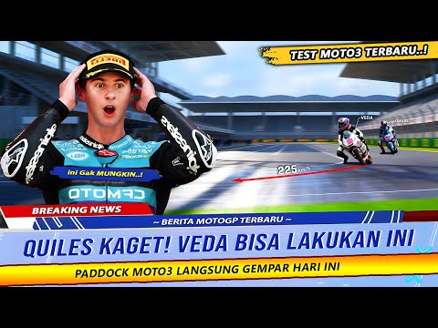 LIBAS 2 RIDER KTM !! Skill Veda Buat Dani Pedrosa Takjub Saat Latihan Moto3 Hari Ini