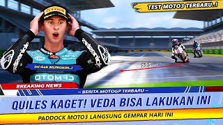 TEKNIKNYA GILA! VEDA KAGETKAN PEMBALAP SPANYOL DI TES MOTO3 2026 TERBARU HARI INI