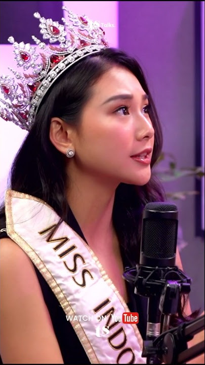 THE CROWN OF MISS INDONESIA IS VERY SPECIAL‼️ #lunamaya #audreyvanessa #missindonesia #tstalks #m...