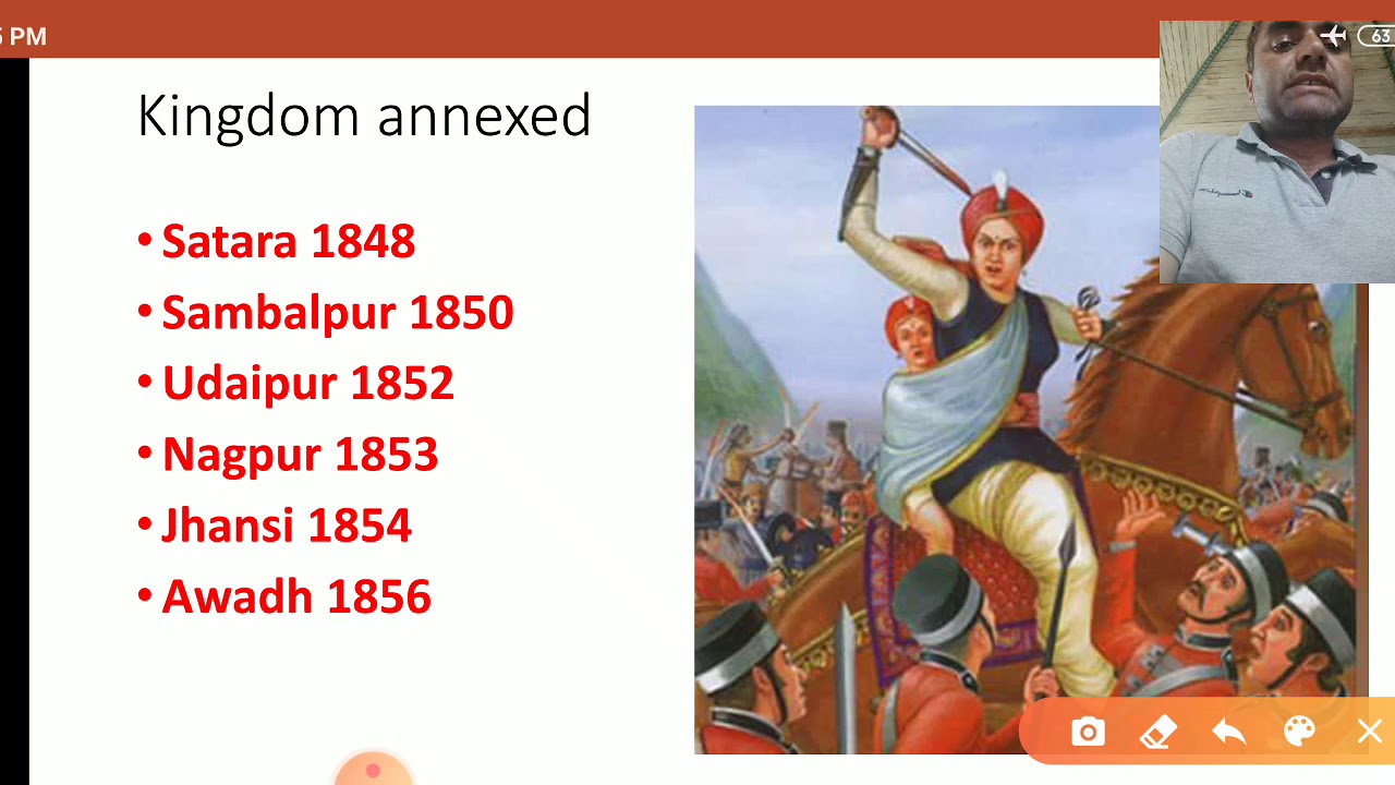 Part 15 Doctrine Of Lapse Chapter 2 From 8th History YouTube