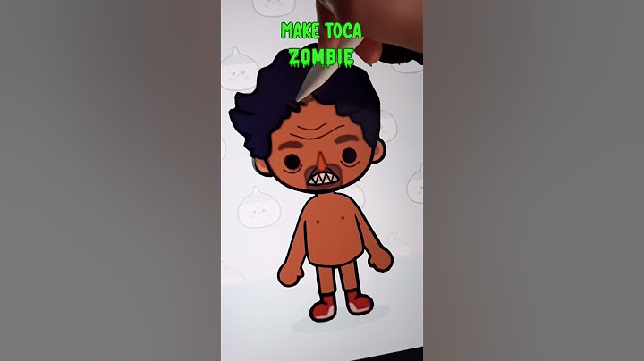 How to make toca zombie 🧟‍♂️ #shorts #tocaboca #tocaedits #tocalifeworld #zombie #tocastory