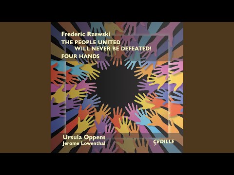 The People United Will Never Be Defeated: Variation 2: With firmness