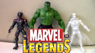 Marvel Legends Avengers VISION, ULTRON, HULK (3 Pack TARGET Exclusive) Action Figure Review