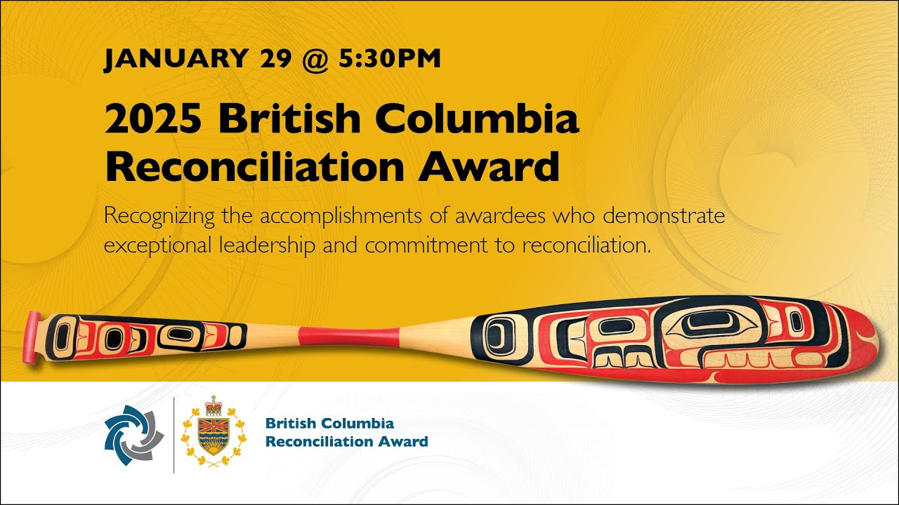 British Columbia Reconciliation Award 2025 Presentation Ceremony