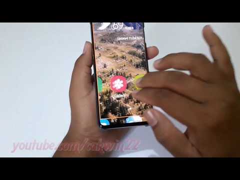 Samsung Galaxy S10 : How to enable or disable triple tap screen to magnify (android pie)