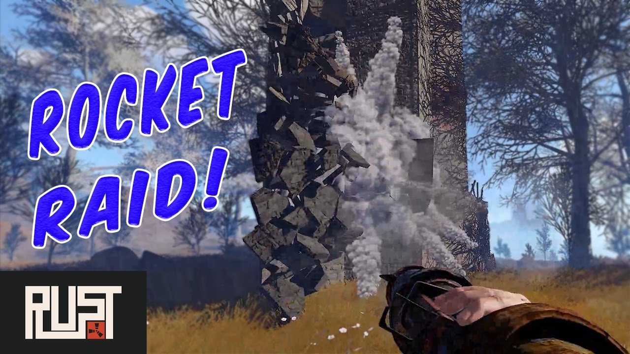 Rocket Raid and PvP | Rust Zerg Survival - YouTube